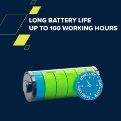 Мышка Canyon MW-22 Dual Band RGB Wireless Mountain Lavender Фото 8