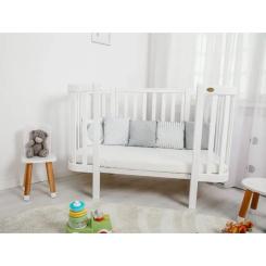 Кроватка Angelo Magic белая (дерево) 120х60 Фото 3