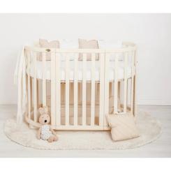 Кроватка Angelo трансформер 7-в-1 (айвори) Фото