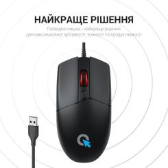 Мышка OfficePro M115 USB Black Фото 4