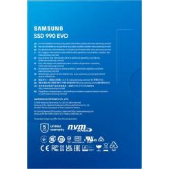 Накопитель SSD Samsung M.2 2280 1TB 990 EVO Фото 6