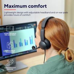 Наушники Trust Ayda PC 3.5mm Black Фото 7