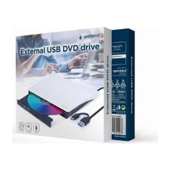 Оптический привод DVD-RW Gembird DVD-USB-03-BW Фото 1