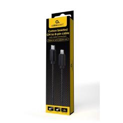 Дата кабель Cablexpert USB-C to Lightning 1.8m USB2.0 Фото 1