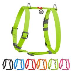 Шлей для собак WAUDOG Waterproof Н-образная анатомическая L салатовая Фото