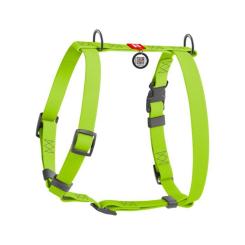 Шлей для собак WAUDOG Waterproof Н-образная анатомическая L салатовая Фото 1