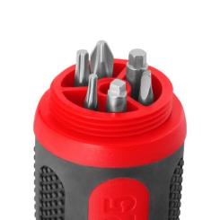 Набор отверток Ronix с трещоткой и набором бит, 19в1 Фото 4