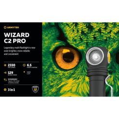Фонарь Armytek Wizard C2 Pro Marnet USB Warm Фото 8