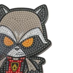 Набор для творчества Crystal Art Єнот Ракета Фото 4
