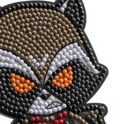 Набор для творчества Crystal Art Єнот Ракета Фото 5