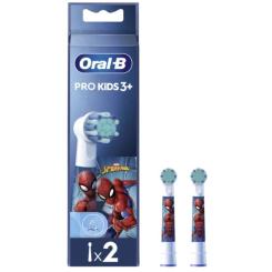 Насадка для зубной щетки Oral-B Kids Людина-павук, 2 шт Фото