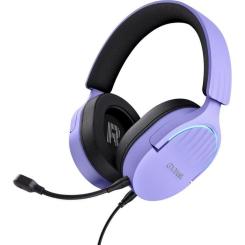 Наушники Trust GXT 490 Fayzo 7.1 USB-A Purple Фото