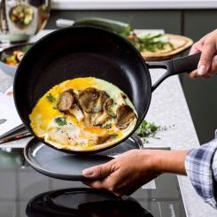 Сковорода KitchenAid CFA 24 см з керамічним покриттям Фото 3