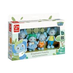 Игровой набор Hape деревянный Семья слоников Фото 1
