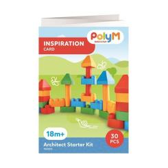 Конструктор PolyM Архитектор 30 деталей Фото 1