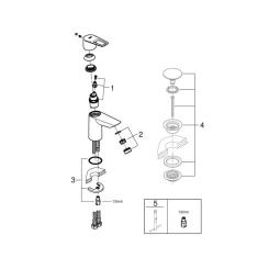 Смеситель Grohe S-Size BauLoop New Фото 5