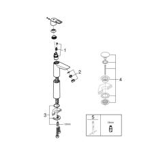 Смеситель Grohe XL-Size BauLoop New Фото 3