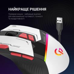 Мышка GamePro GM300W USB White Фото 3