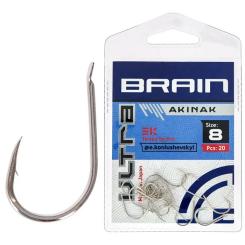 Крючок Brain Ultra Akinak 8 (20шт/уп) Фото