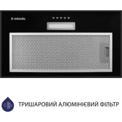 Вытяжка кухонная Minola HBI 5214 BL 700 LED Фото 3