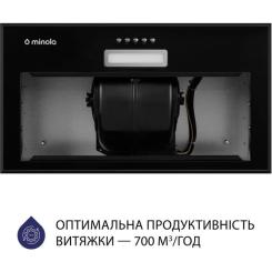 Вытяжка кухонная Minola HBI 5214 BL 700 LED Фото 4