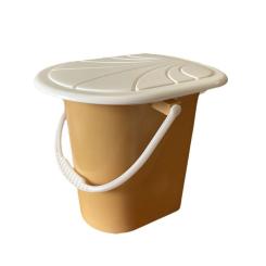 Ведро-туалет Консенсус Бежевое 17 л Фото