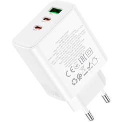 Зарядное устройство HOCO C126A Pure White Фото 3
