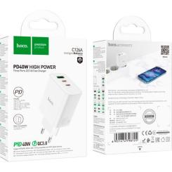 Зарядное устройство HOCO C126A Pure White Фото 4