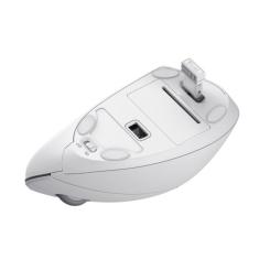 Мышка Trust Verto Ergonomic Wireless White Фото 6