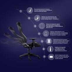 Кресло игровое Trust GXT714 Ruya Eco Black Фото 5