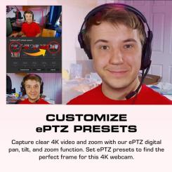 Веб-камера AVerMedia Live Streamer CAM PW513 4K Black Фото 4