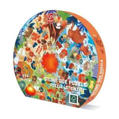 Пазл Hape круглый Каменный век 100 элементов Фото