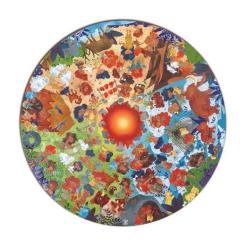 Пазл Hape круглый Каменный век 100 элементов Фото 1