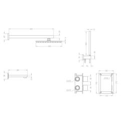 Душевой гарнитур Nett TSB-473 Фото 4