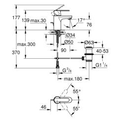 Смеситель Grohe Get S Фото 5
