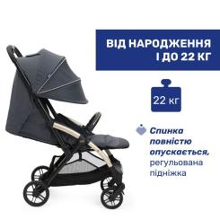 Коляска Chicco Goody XPlus Сіра 8058664173051 Фото 1