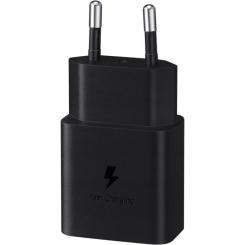 Зарядное устройство Samsung USB-С 15W Black Фото