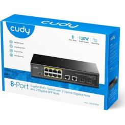 Коммутатор сетевой Cudy GS1010PS2(120W) Фото 3