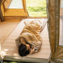 Спальный мешок Naturehike L150 NH20MSD05 правий (13°C) бежевий Фото 2