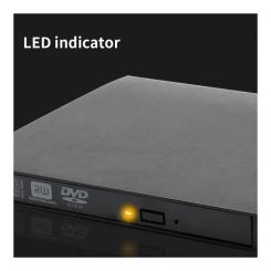 Оптический привод DVD-RW Maiwo K525 Фото 7