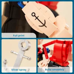 Конструктор Pantasy Popeye Папай с Оливой Фото 3