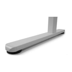 Компьютерный стол Barsky StandUp white glass 1200*600 Фото 9