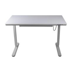 Компьютерный стол Barsky StandUp white glass 1200*600 Фото