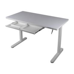 Компьютерный стол Barsky StandUp white glass 1200*600 Фото 1
