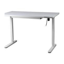 Компьютерный стол Barsky StandUp white glass 1200*600 Фото 2