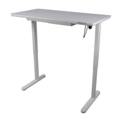 Компьютерный стол Barsky StandUp white glass 1200*600 Фото 3