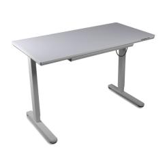 Компьютерный стол Barsky StandUp white glass 1200*600 Фото 5