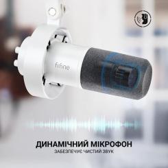 Микрофон Fifine K688W USB White Фото 1