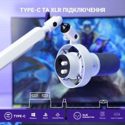Микрофон Fifine K688W USB White Фото 3