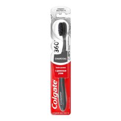 Зубная щетка Colgate 360 Древесный уголь Салатовая Фото